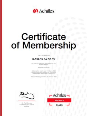 Acreditación de Achilles Acreditación de Achilles